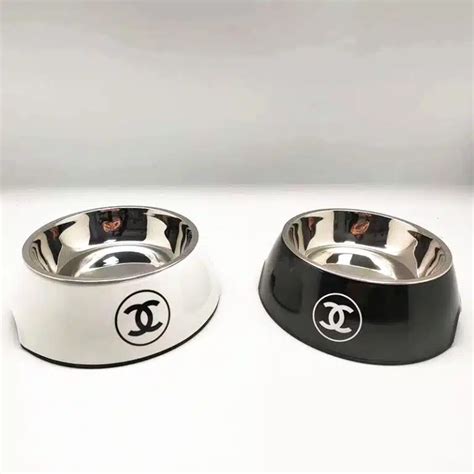 chanel dog food bowl|buy chanel dog bowl.